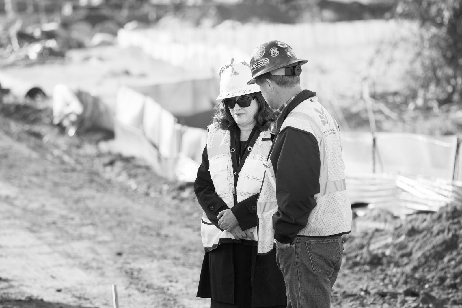 Historical photograph of the Hess team in the field